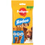 Snack a spirale Pedigree Rodeo al pollo per cani, confezione da 7 pezzi morbidi